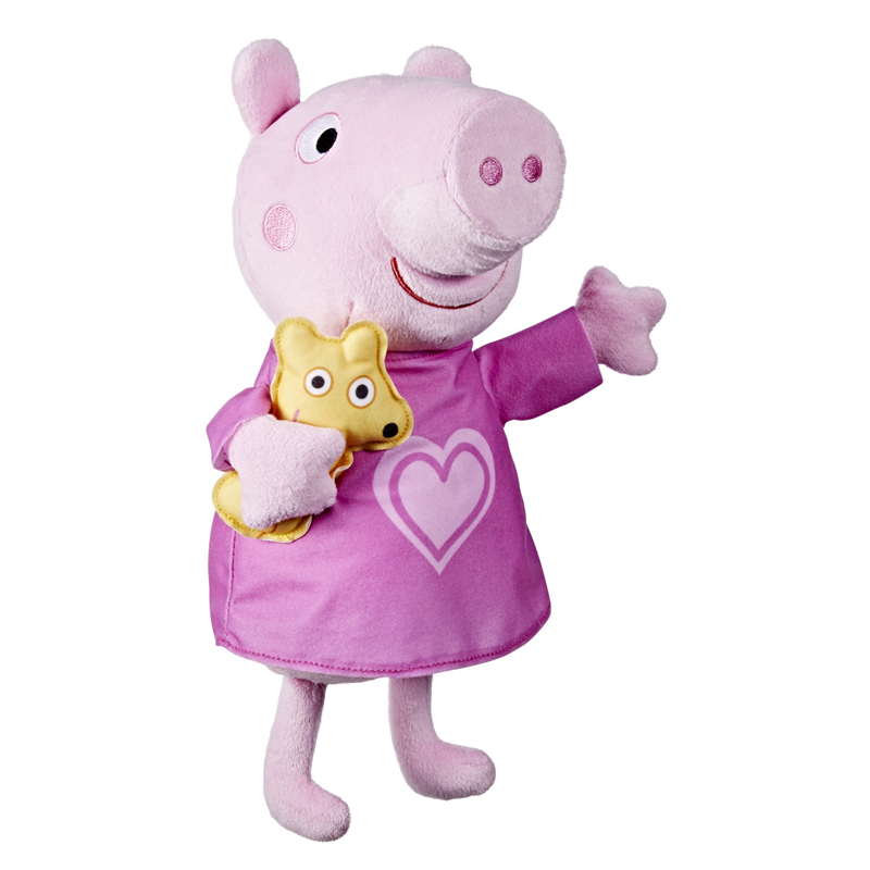 Hasbro Peppa Pig Peppa's Bedtime Lullabies Λούτρινο F3777