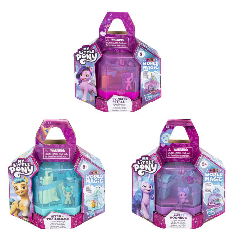 Hasbro My Little Pony Mini World Magic Crystal Keychains - Σχέδια F3872