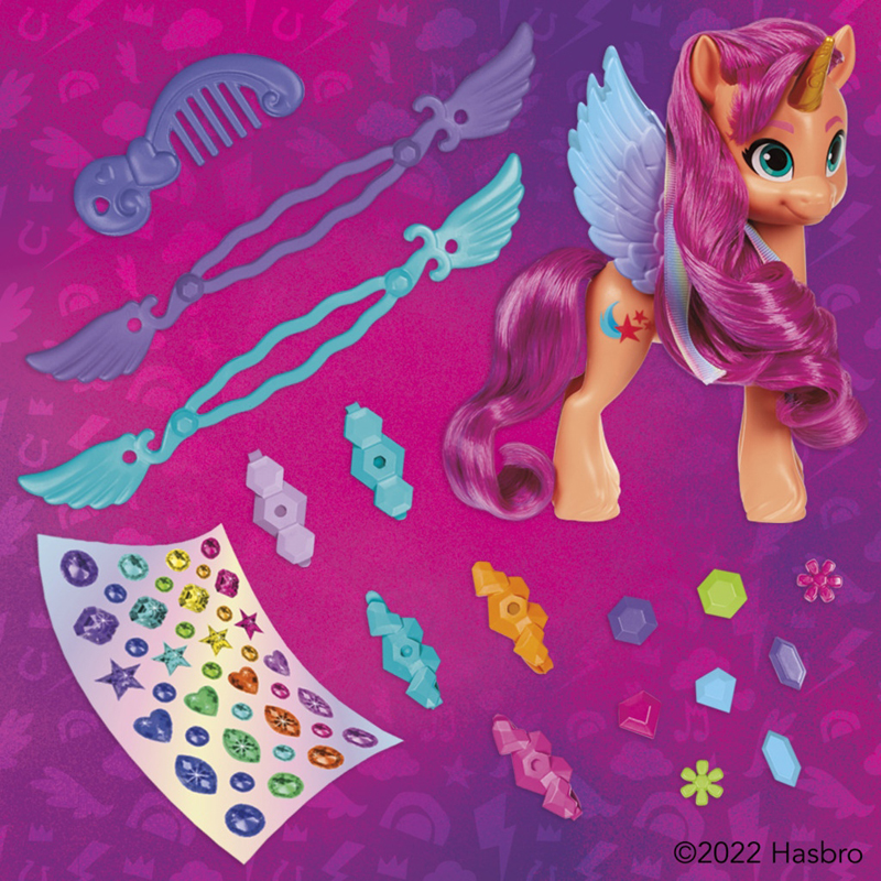 Hasbro My Little Pony Ribbon Hairstyles Sunny Starscout F3873