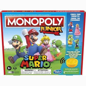 Hasbro Επιτραπέζιο Monopoly Junior Super Mario F4817