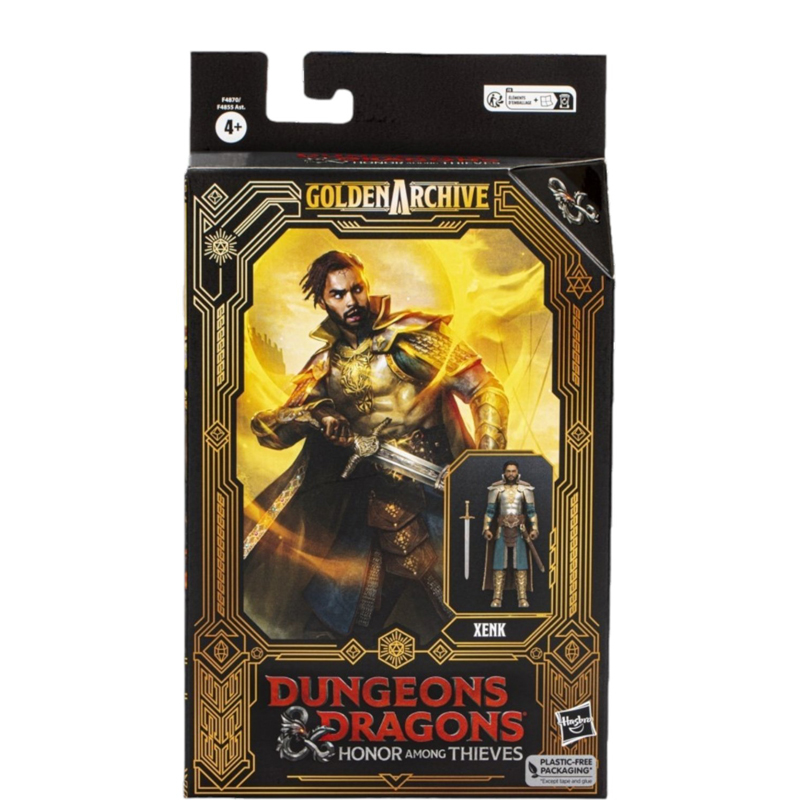 Hasbro Dungeons Dragons Honor Among Thieves: Golden Archive Action Figure - Xenk 15cm F4870