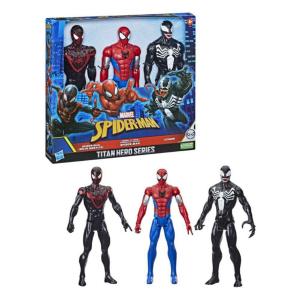 Hasbro Spider-Man Titan Hero Series Σετ 3 Φιγούρες 30εκ. F5809