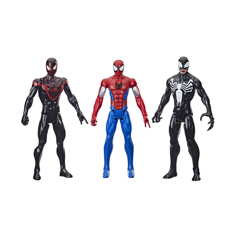 Hasbro Spider-Man Titan Hero Series Σετ 3 Φιγούρες 30εκ. F5809