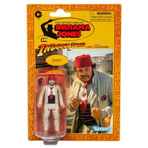 Hasbro The Adventures of Indiana Jones Retro Collection Figure Sallah 9cm F6086