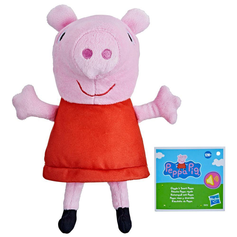 Hasbro Peppa Pig Λούτρινο με Ήχους F6416