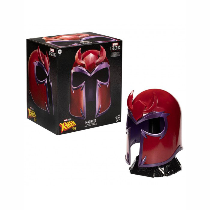 Hasbro Marvel Legends Series Magneto Premium Roleplay Helmet, X-Men ‘97 Roleplay Gear F7117