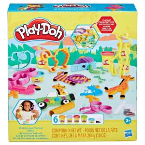 Hasbro Play-Doh Wild Animals Safari Toolset F7213