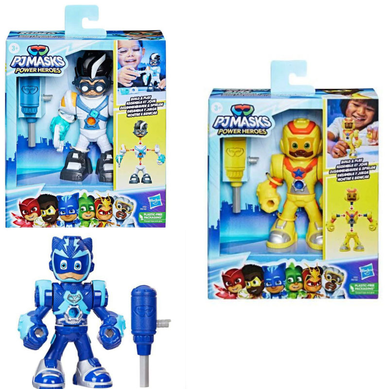 Hasbro PJ Masks Buildable Heroes - Σχέδια F7821