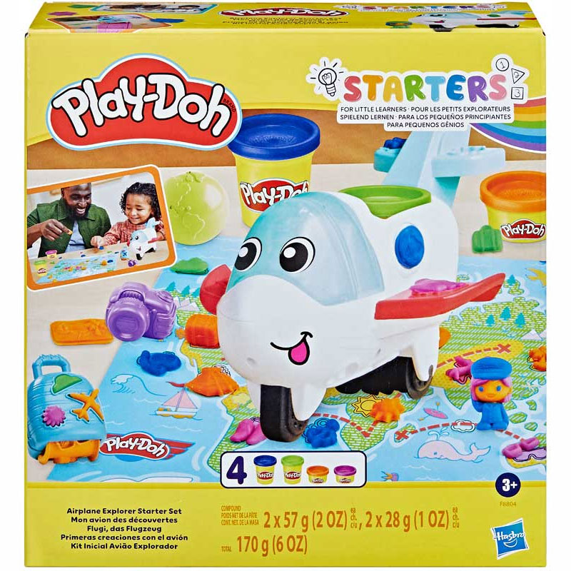 Hasbro Play-Doh Airplane Explorer Starter Set F8804