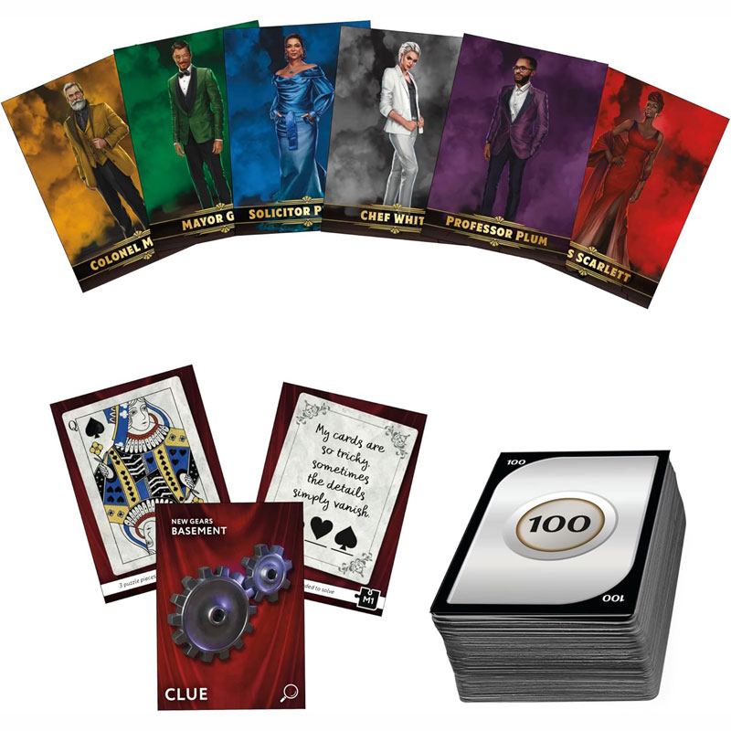 Hasbro Επιτραπέζιο Cluedo Escape The Illusionists Club F8817