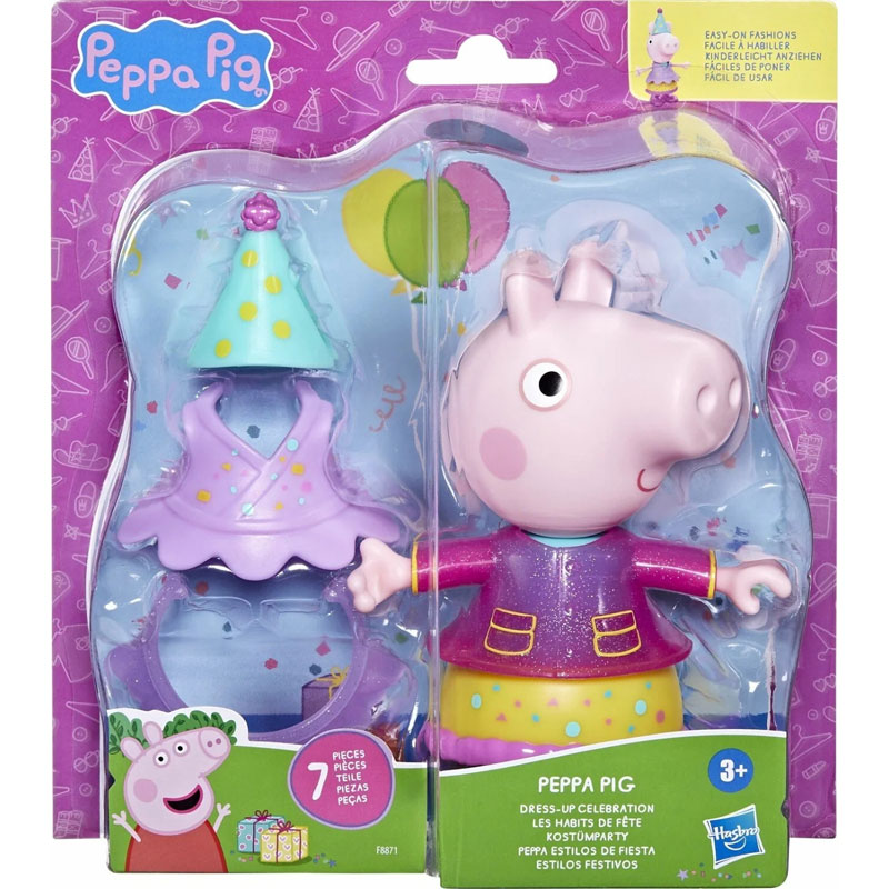 Hasbro Φιγούρα Peppa Pig Dress Up Celebration 15cm F8871