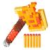 Hasbro Nerf Minecraft Firebrand Dart Blasting Axe F8953