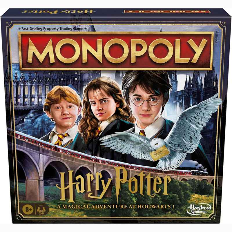 Hasbro Επιτραπέζιο Monopoly Harry Potter A Magical Adventure At Hogwarts (Ελληνική Έκδοση) F9422