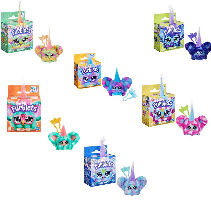 Hasbro Λούρτρινα Furby Furblets Mini Electronic - Σχέδια F9703