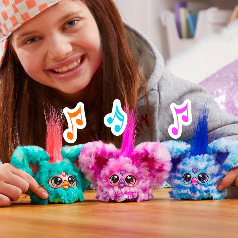 Hasbro Λούρτρινα Furby Furblets Mini Electronic - Σχέδια F9703