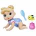Hasbro Baby Alive Blonde Hair Crawl n' Play  Harper Hugs F9709