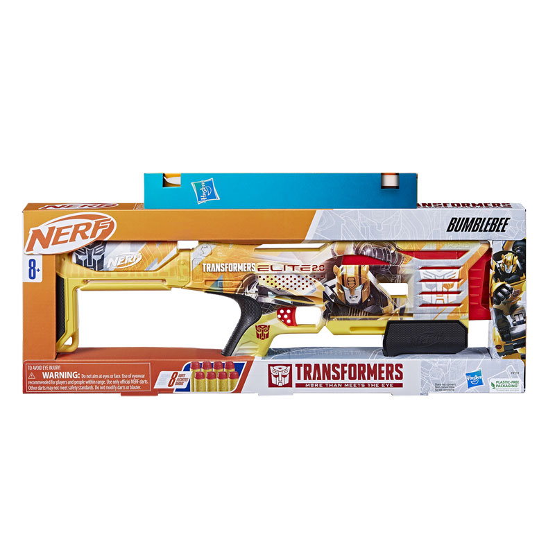 Hasbro Nerf Inked Transformers Bumblebee Dart Blaster F9719