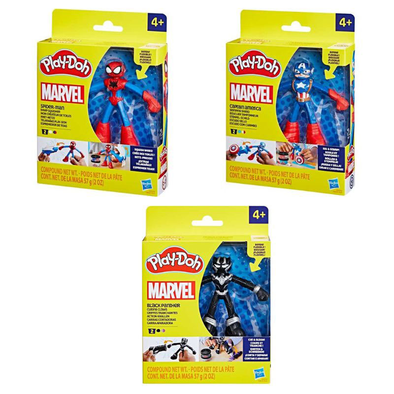 Hasbro Play-Doh Marvel Figures - Σχέδια F9829