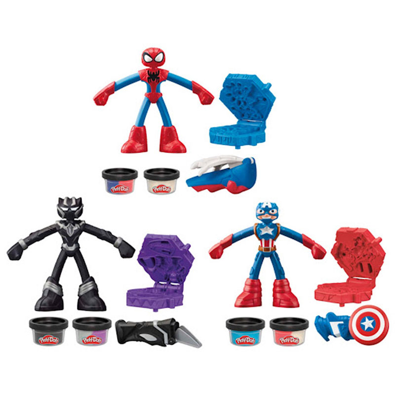 Hasbro Play-Doh Marvel Figures - Σχέδια F9829