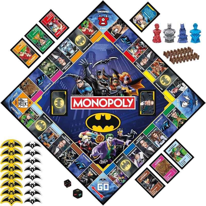 Hasbro Επιτραπέζιο Monopoly Batman F9930