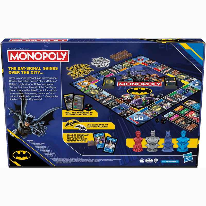 Hasbro Επιτραπέζιο Monopoly Batman F9930