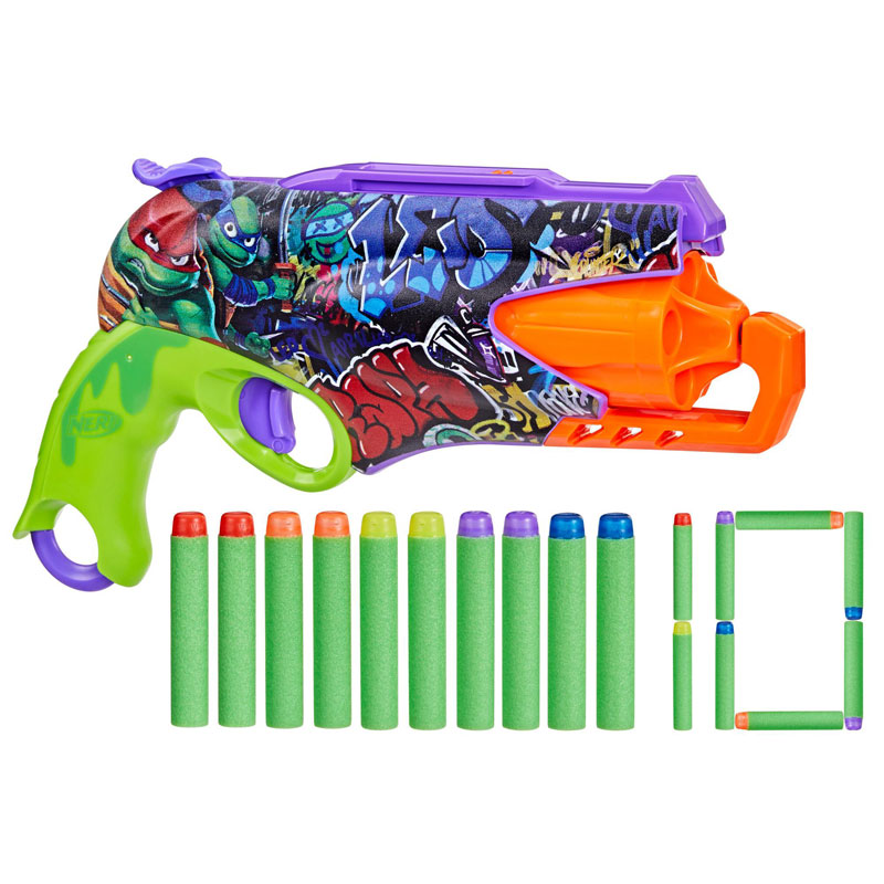 Hasbro Nerf Inked Teenage Mutant Ninja Turtles Blaster F9972