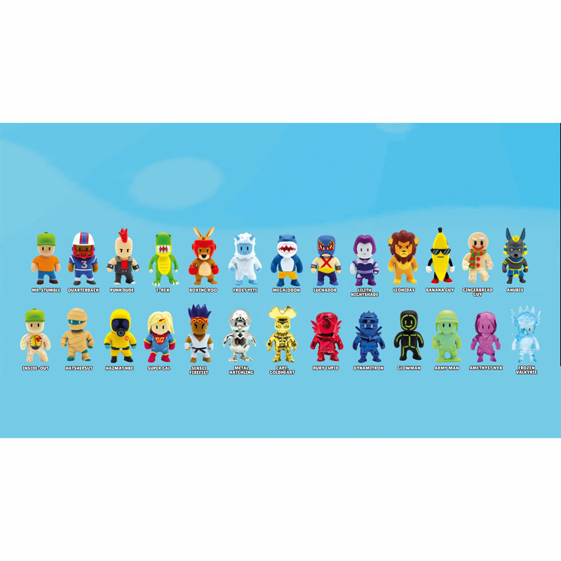 Just Toys Stumble Guys 3D Mini Figures Series 1 Σακουλάκι - Σχέδια 0420