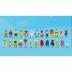 Just Toys Stumble Guys 3D Mini Figures S1 3 Pack - Σχέδια 0427