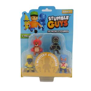 Just Toys Stumble Guys 3D Mini Figures 5 Pack - Σχέδια 428