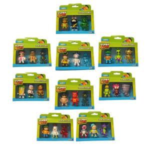 Just Toys Stumble Guys Series 2 3D Mini figures 5cm 3 pack - Σχέδια 0439