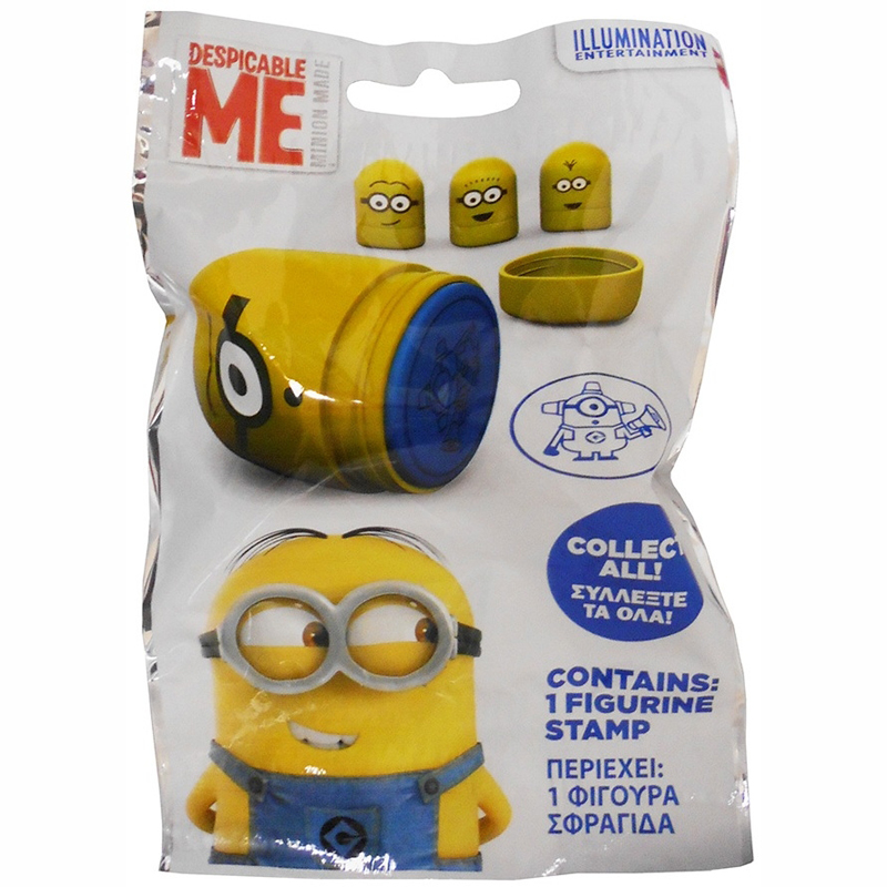 Minions Σφραγίδα Φιγούρα σε σακουλάκι 0504209