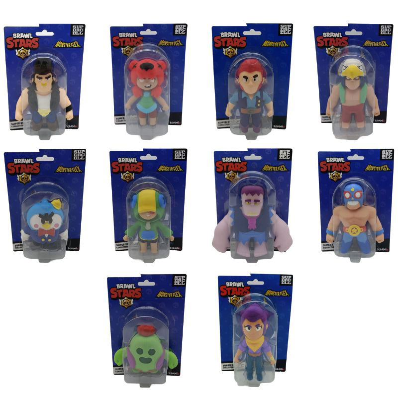 Just Toys Monsterflex Φιγούρες Brawl Stars - Σχέδια 0539