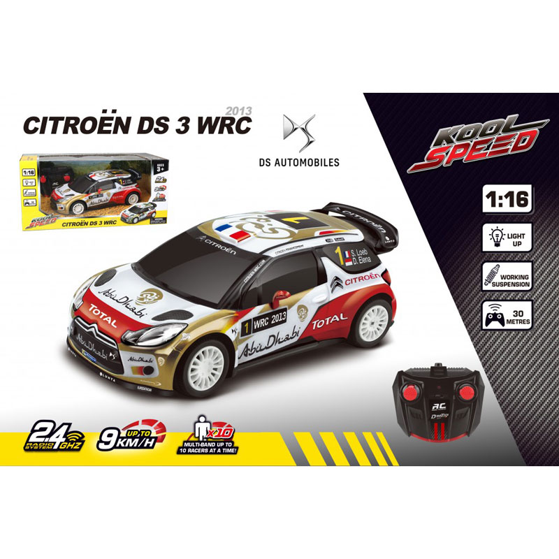 Dynatech RC - Rally Official WRC 1:16 (PVC) Citroen DS 3 WRC 10448