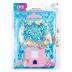 Make It Real Bubble Gum Glitter Locking Journal With Pen 12052