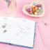Make It Real Bubble Gum Glitter Locking Journal With Pen 12052