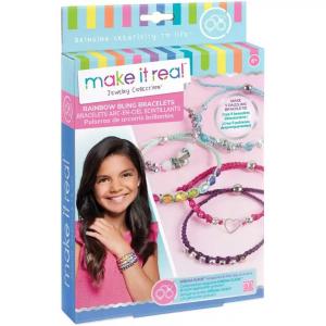 Make It Real Jewellery Rainbow Bling Bracelets 1206