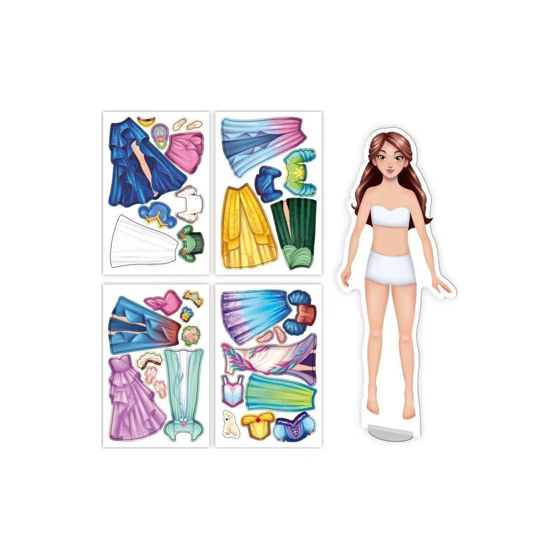 Just Toys Magnetic Dress-up Princess με 30+ Μαγνήτες 200313