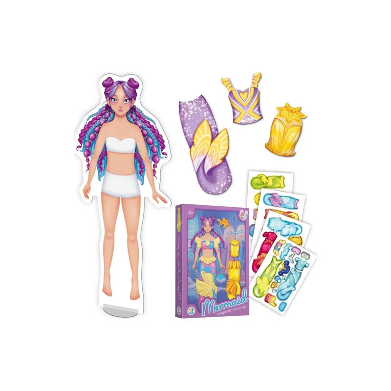 Just Toys Magnetic Dress-up Mermaid με 30+ Μαγνήτες 200314