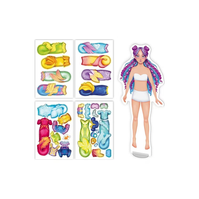 Just Toys Magnetic Dress-up Mermaid με 30+ Μαγνήτες 200314