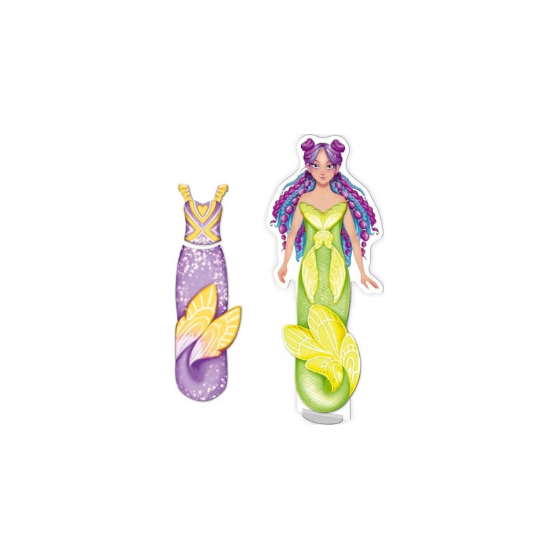 Just Toys Magnetic Dress-up Mermaid με 30+ Μαγνήτες 200314