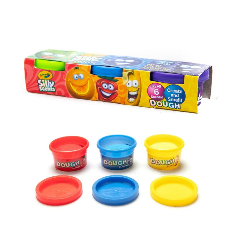 Just Toys Crayola Silly Scents Dough 3 Set  2233