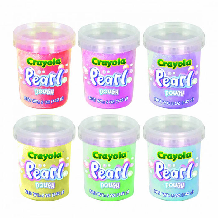 Just Toys Crayola Silly Scents Pearl Dough 3 Set  2896