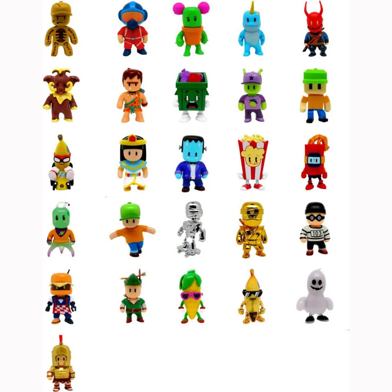 Just Toys Stumble Guys Series 4 3D Mini Figures 5 Pack - Σχέδια 40005