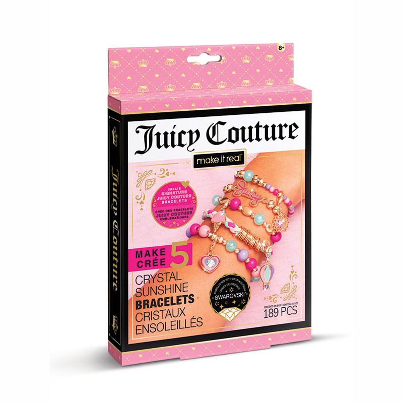 Make It Real Juicy Couture Crystal Sunshine Bracelets With Swarovski 4433