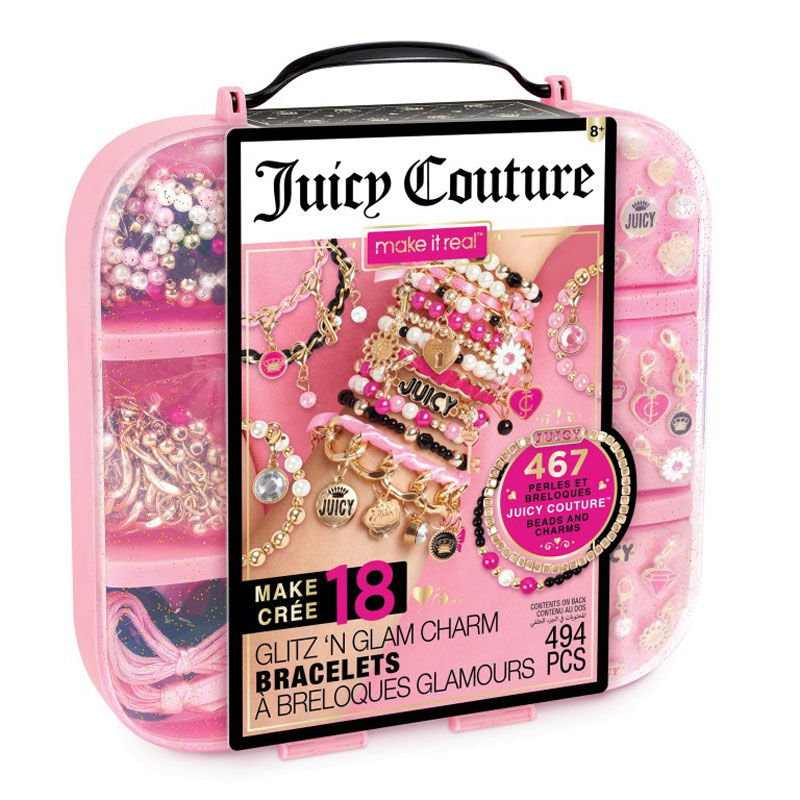 Make It Real Juicy Couture Glitz ' N Glam Charm Bracelets 4439
