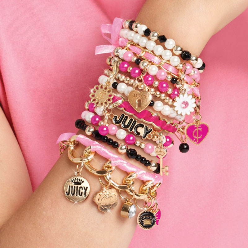 Make It Real Juicy Couture Glitz ' N Glam Charm Bracelets 4439
