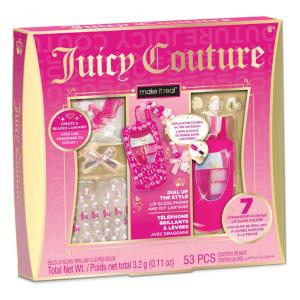 Make It Real Juicy Couture Dial Up The Style Lip Gloss Phone & DIY Lanyard 4473