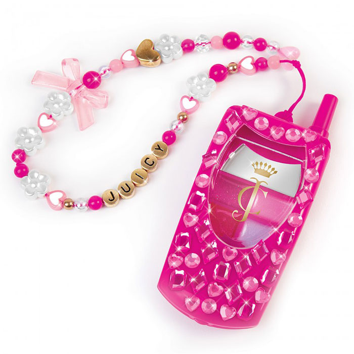 Make It Real Juicy Couture Dial Up The Style Lip Gloss Phone & DIY Lanyard 4473