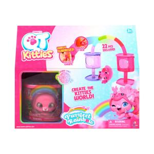 Just Toys Happy Line QT Kitties Rainbow Playset 450009