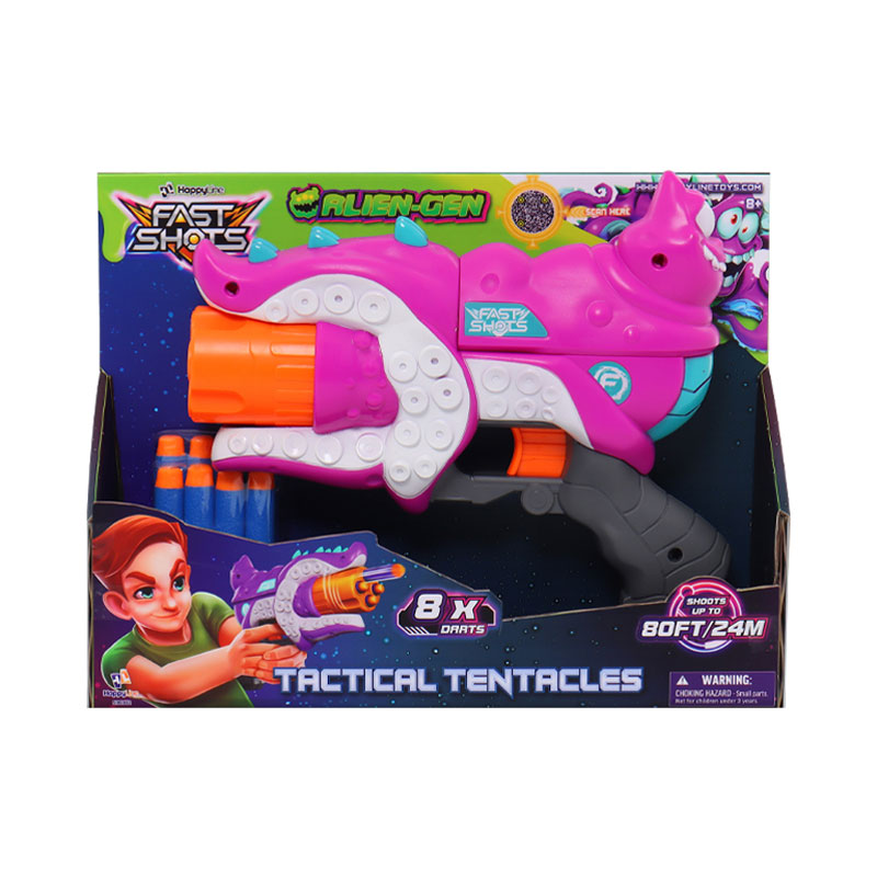 Just Toys Fast Shots Dart Blaster Alien Gen Tactical Tentacles 590302